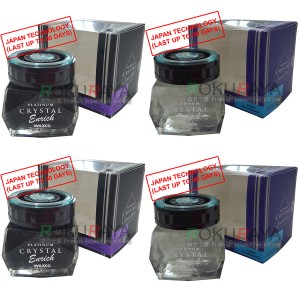 Waxco Platinum Crystal Enrich Essence Shine Japan Carall Regalia Velvet Musk Air Freshener Perfume (85ml)